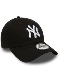 Baseball Cap New Era "NEW YORK YANKEES N", Jungen, schwarz, Obermaterial: 100% Baumwolle, Caps Baseball Cap, mit Logostickerei, klassische Form, aus Baumwolle, neutraler Schnitt