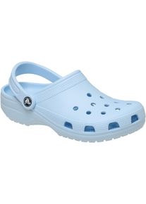 Clog Crocs "Classic", Damen, Gr. 38, blau (hellblau), Obermaterial: 50% Polyester PES. 50% Sonstiges Material (Ananasfaser) AM_PF ., Schuhe Clog
