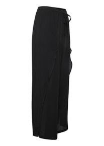 Stoffhose Cream "Hose CRALLIE", Damen, Gr. 46, N-Gr, schwarz (pitch schwarz), Obermaterial: 100% Viskose CV., Hosen Stoffhose
