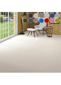 Teppichboden OTTO HOME "Zephyra, Schlinge, Gesamth&ouml;he 8 mm, Made in Netherlands", beige (creme), B:400cm L:100cm, Kunstfaser, Teppiche, Teppichboden, Uni Farben, Breite 400 cm, strapazierf&auml;hig, Wohnzimmer, Schlafzimmer