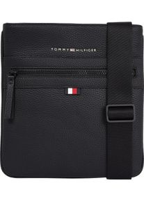 Umh&auml;ngetasche Tommy Hilfiger "Essential", Herren, Gr. B/H/T: 24cm x 25cm x 4cm, schwarz, Lederimitat, Taschen Umh&auml;ngetasche, in schlichter Optik