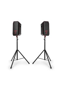 Teufel ROCKSTER AIR 2 Stereo-Set + K&M Boxenstativ