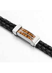 Holzkern Bracelets Homme noir et zebrawood