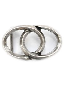 G&uuml;rtelschnalle RETTUNGSRING G&Uuml;RTEL, Damen, silber, Obermaterial: 100% Metall, G&uuml;rtel G&uuml;rtelschnalle