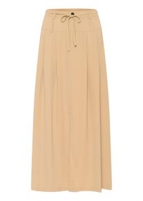 Midirock Kaffe "Rock KAillis", Damen, Gr. 38, beige (starfish), Obermaterial: 100% Polyester PES., R&ouml;cke Midirock