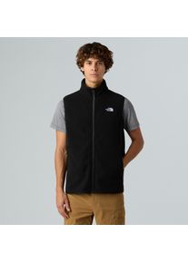 Fleeceweste The North Face "M GLACIER FLEECE VEST", Herren, Gr. S, schwarz (tnf schwarz), Obermaterial: 100% Polyester, Westen Fleeceweste, &auml;rmelloses Design, aus Polyester
