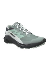 Trailrunningschuh Salomon "ALPHAGLIDE GTX W", Damen, Gr. 41, gr&uuml;n (gr&uuml;n milieu, asphalt, clearly aqua), Synthetik, Textil, Schuhe Trailrunningschuh, wasserdicht