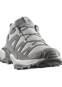 Wanderschuh Salomon "X ULTRA 360 LTR GTX W", Damen, Gr. 41, grau (paloma, schwarz gull gray, heron), Leder, Textil, Schuhe Wanderschuh, wasserdicht dank Gore-Tex Membrane
