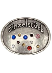 G&uuml;rtelschnalle RETTUNGSRING G&Uuml;RTEL, Damen, silber, G&uuml;rtel G&uuml;rtelschnalle