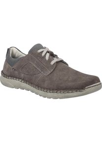 Schn&uuml;rschuh Josef Seibel "Wilson 04, grau", Herren, Gr. 43, grau, Obermaterial: 80% Rindsleder Leather cow. 20% Textilmaterial TEXMAT., Schuhe Schn&uuml;rschuh