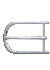 G&uuml;rtelschnalle RETTUNGSRING G&Uuml;RTEL, Damen, silber (silberfarben), Obermaterial: 100% Metall, unifarben, G&uuml;rtel G&uuml;rtelschnalle, Wechselschnalle &raquo;Halb Filigran Silber Satiniert&laquo;