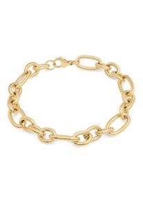 Armband Tamaris "Elegant Chunky", gold (gelbgoldfarben), Armb&auml;nder, Damen, 21cm, Edelstahl, Armband