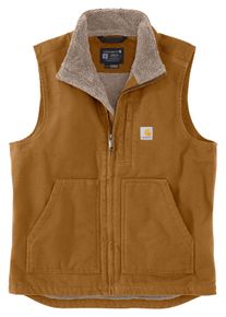 Fleeceweste Carhartt "Weste", Herren, Gr. XL, braun, Obermaterial: 100% Baumwolle CO., Westen Fleeceweste