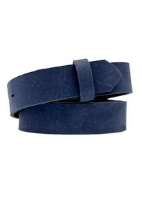 Lederg&uuml;rtel RETTUNGSRING G&Uuml;RTEL, Damen, Gr. 90, blau (dunkelblau), Rindsleder, G&uuml;rtel Lederg&uuml;rtel