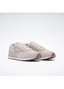 Sneaker Reebok CLASSIC "REEBOK GLIDE LOW", Damen, Gr. 40, moonstone, luxe grau, chalk, Leder, Synthetik, Textil, Schuhe Sneaker