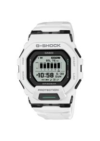 Smartwatch Casio G-SHOCK "GBD-200", wei&szlig; (wei&szlig;schwarz, wei&szlig;), Smartwatches, Herren, Smartwatch, Quarzuhr, Armbanduhr, Herrenuhr, Training Planner, Training Log