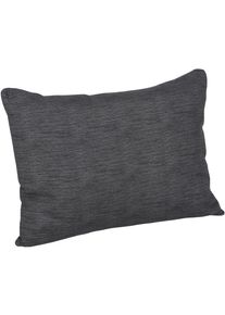 Sitzauflage GO-DE, grau (anthrazit), B:40cm H:15cm T:60cm, Baumwolle, Polyester, Polyurethan, Polsterauflagen, Sitzauflage, Ma&szlig;e ca.: 40 cm x 60 cm x 15 cm