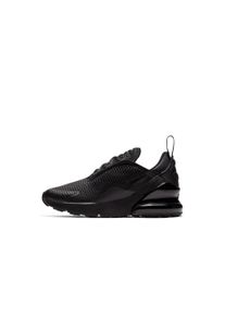 Sneaker Nike Sportswear "Air Max 270 (PS)", M&auml;dchen, Gr. 35, schwarz, schwarz, schwarz, Synthetik, Textil, Schuhe Sneaker, Design auf den Spuren des Air Max 180 und Air Max 93, f&uuml;r Kinder