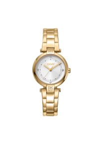 Quarzuhr DKNY "Essential Mini", goldfarben, Armbanduhren, Damen, Quarzuhr, Armbanduhr, Damenuhr, Edelstahlarmband, analog