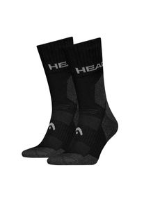Socken Head "Head HIKING ALL CLIMATES CREW 2P", Damen, Gr. 35-38, schwarz, Materialmix, Socken Socken, mit Logostickerei