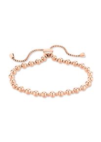 Armband Tamaris "Schmuck Geschenk Edelstahl Armkette New Beads", rosa (ros&eacute;goldfarben), Armb&auml;nder, Damen, 27cm, Edelstahl, Armband