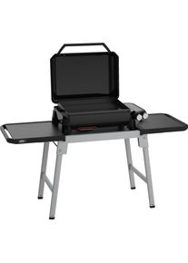 Gasgrill Weber "Slate GP Premium Plancha", schwarz, B:98cm H:102cm T:60cm, Grills, Gasgrill, 56 cm, inklusive Stand