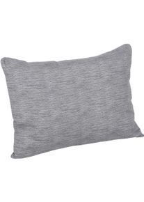 Sitzauflage GO-DE, grau, B:40cm H:15cm T:60cm, Baumwolle, Polyester, Polyurethan, Polsterauflagen, Sitzauflage, Ma&szlig;e ca.: 40 cm x 60 cm x 15 cm