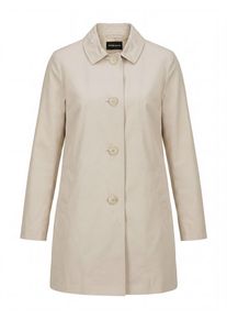Peter Hahn - Kurzmantel, beige, Gr. 36, Baumwolle