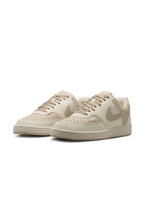Sneaker Nike Sportswear "Court Vision Low Next Nature", Damen, Gr. 41, cream ii, phantom, Synthetik, Schuhe Sneaker, inspiriert vom Design des Nike Air Force