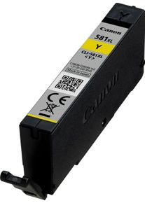 Canon Tintenpatrone "CLI-581XL", gelb, Tintenpatronen, original Druckerpatrone 581 gelb XL, Tintenpatrone
