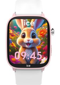 Ice Watch Smartwatch ICE-WATCH, wei&szlig;, wei&szlig;, Smartwatches, Kinder, Smartwatch, Armbanduhr, Kinderuhr, Silikonarmband, Bluetooth, digital