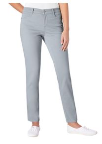 Slim-fit-Jeans Ascari, Damen, Gr. 40, Normalgr&ouml;&szlig;en, grau, 91% Baumwolle, 6% Polyester, 3% Elasthan, unifarben, lang, Jeans Slim-fit-Jeans