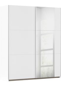 Schwebet&uuml;renschrank Rauch "Kleiderschrank Schrank Garderobe AURELIO", wei&szlig; (alpinwei&szlig;), B:175cm H:210cm T:59cm, Holzwerkstoff, Schr&auml;nke, Schwebet&uuml;renschrank, zeitloses Design, viele Farben, Breiten 175/218/261 cm MADE IN GERMANY