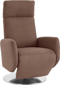Sit & More TV-Sessel SIT & MORE "Kobra", braun, B:71cm H:110cm T:82cm, Luxus-Microfaser (90% Polyester, 10% Polyamid);Flachgewebe (100% Polyester);Struktur (100% Polyester), Sessel, TV-Sessel