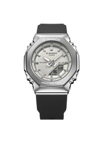 Chronograph Casio G-SHOCK, schwarz (schwarz, silberfarben), Armbanduhren, Damen, Chronograph, Quarzuhr, Armbanduhr, Damenuhr, Herrenuhr, analog, digital