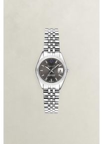 Quarzuhr Gant "Sussex Mini", silber (silberfarben, grau, silberfarben), Armbanduhren, Damen, Quarzuhr, Armbanduhr, Damenuhr, Edelstahlarmband, analog, Tag