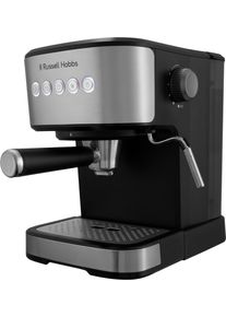 Russell Hobbs Espressomaschine "Heaton 28700-56", edelstahl, B:21,6cm H:29,3cm T:27,3cm, Kaffeemaschinen, 1.100 Watt, 1,5-l-Wassertank, Espressomaschine