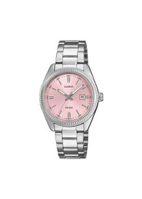 Quarzuhr, edelstahlfarben, CASIO TIMELESS COLLECTION, Armbanduhren, Damen, Quarzuhr, Armbanduhr, Damenuhr, Edelstahlarmband, analog, Tag, Neo-Display