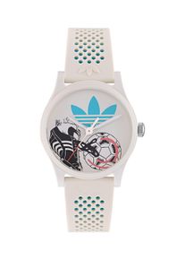 Quarzuhr adidas originals "Game Three", wei&szlig;, Armbanduhren, Damen, Quarzuhr, Armbanduhr, Damenuhr, Herrenuhr, Silikonarmband, analog