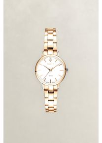 Quarzuhr Gant "Park Avenue 28", goldfarben, Armbanduhren, Damen, Quarzuhr, Armbanduhr, Damenuhr, Edelstahlarmband, analog