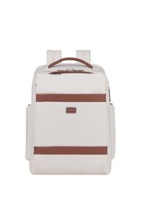 Reiserucksack Samsonite "IMAGE BIZ", Damen, Gr. B/H/T: 30cm x 40cm x 20cm, wei&szlig;, Polyester, Rucks&auml;cke Reiserucksack, edles Design