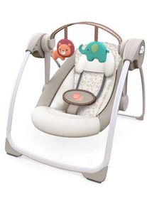 Ingenuity Cozy Kingdom Babywippe | beige
