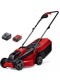 Einhell GE-CM 18/30 Li (1 x 3,0 Ah) Akku-Rasenm&auml;her | rot/schwarz