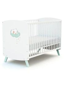 AT4 Disney Up in the Sky Winnie Babybett | wei&szlig;