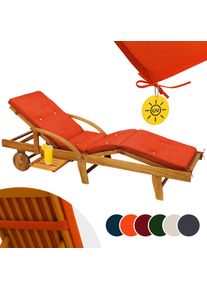 Detex Auflage Sunlounger Orange 195x55x5cm