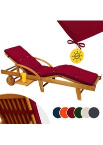 Detex Auflage Sunlounger Rot 195x55x5cm