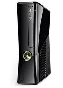 Microsoft Xbox 360 Slim | 250 GB | gl&auml;nzend schwarz