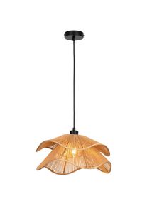 Collett's Monde H&auml;ngeleuchte, Hellbraun, Metall, Papier, Kreise, Blume, 120 cm, RoHS, CE, Lampen & Leuchten, Innenbeleuchtung, H&auml;ngeleuchten, Pendelleuchten