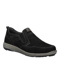Slipper Josef Seibel "Enrico 04, schwarz-kombi", Herren, Gr. 49, schwarz (schwarz, kombi), Obermaterial: 100% Rindsleder Leather cow., Schuhe Slipper