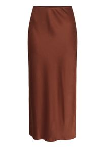 Midirock Kaffe "Rock KAlotte", Damen, Gr. 44, braun (henna), Obermaterial: 100% Polyester PES., R&ouml;cke Midirock